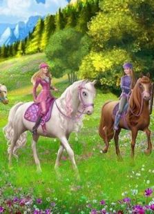 芭比姐妹与小马英文版